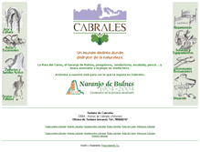 Tablet Screenshot of cabrales.org